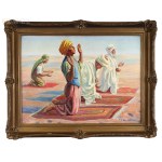 Feliks Kazimierz WYGRZYWALSKI (1903 - 1966), Prayer in the Desert