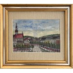Krynicki NIKIFOR (1895 - 1968), Urban Landscape