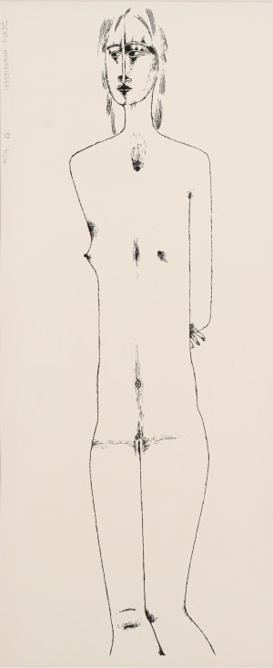 Jerzy NOWOSIELSKI (1923 - 2011), Akt, 1998