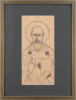Jerzy NOWOSIELSKI (1923 - 2011), Ikona - szkic