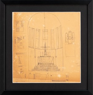 Jerzy NOWOSIELSKI (1923 - 2011), Projekty - prezbiterium - praca dwustronna