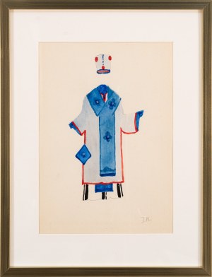 Jerzy NOWOSIELSKI (1923 - 2011), Projekt szat liturgicznych biskupa