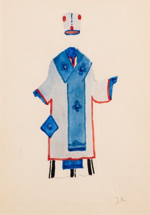 Jerzy NOWOSIELSKI (1923 - 2011), Projekt szat liturgicznych biskupa