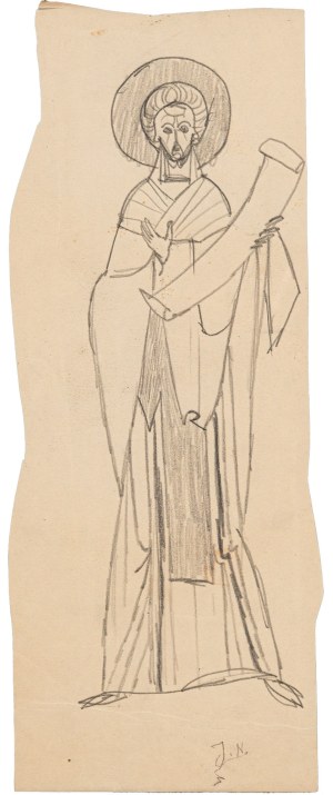 Jerzy NOWOSIELSKI (1923 - 2011), Prorok - szkic