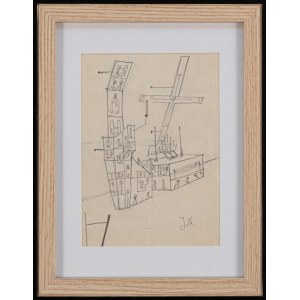 Jerzy NOWOSIELSKI (1923 - 2011), Sketch of a polychrome - double-sided work