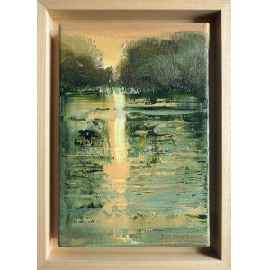Jagoda Kaczmarczyk-Hudzik (1966), Summer Evening on the Vistula River, 2025