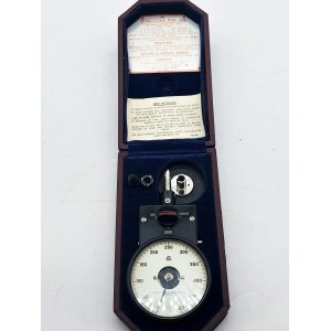 Smith Industrial Instruments mechanical tachometer in package and with papers