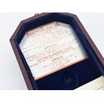 Smith Industrial Instruments mechanical tachometer in package and with papers
