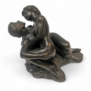 Bronze figurine 'The Lovers'