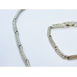 Necklace and bracelet by Svarovski