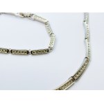 Necklace and bracelet by Svarovski
