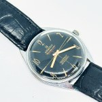 Montre homme Atlantic Worldmaster cadran noir 38 mm