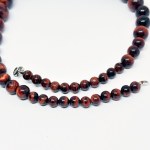 Silver Necklace with Tiger