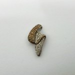 Sterling silver pendant with Diamonds approx. 0.09 Ct