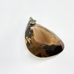 Large Pendant with Smoky Quartz