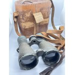 German first-war Fernglas 08 binoculars with case