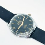 Atlantic Worldmaster watch black dial 38 mm