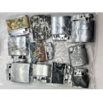 Set of 11 gasoline lighters