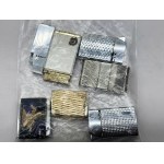 Set of vintage lighters including one with a music box