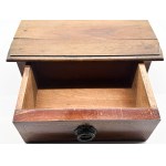 Late Victorian wooden letterbox