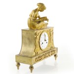 Gilded bronze pendulum - France