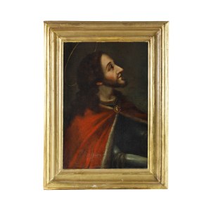 Portrait of a Saint in Armor - Venetian School - 17th century
