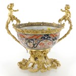 Large gilt bronze centerpiece - France