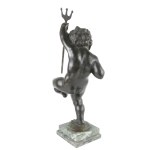 Putto s trojzubcem