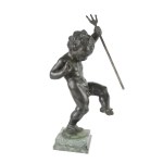 Putto s trojzubcem