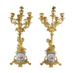 Pair of candelabra