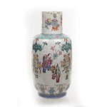 Ceramic vase - Famille Rose porcelain - China, 19th century