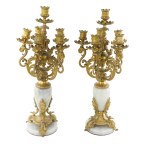 Pair of candelabra