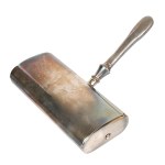 Crumb picker (silver handle) with mechanical brush inside gr: 514