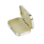 Small pillbox in 925 sterling silver