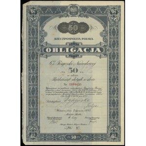 Republic of Poland (1918-1939), set of 2 bonds, 1934-1936