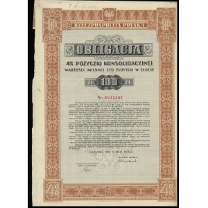 Republic of Poland (1918-1939), set of 2 bonds, 1934-1936