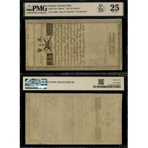 Poland, 25 Polish zloty, 8.06.1794, A