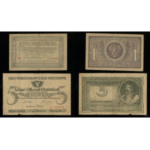 Poland, set of 2 banknotes, 17.05.1919