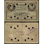 Poland, 1,000 Polish marks (period forgery), 17.05.1919