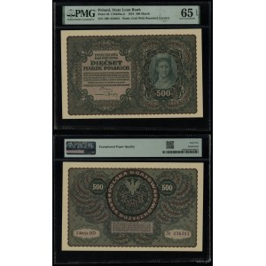 Poland, 500 Polish marks, 23.08.1919, I-BD