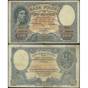 Poland, 100 zloty, 28.02.1919, B