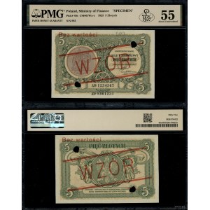 Polska, 5 złotych, 1.05.1925, A