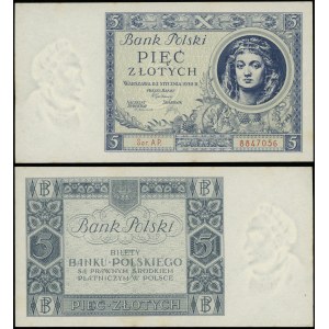 Poland, 5 gold, 2.01.1930, AP