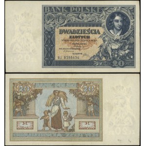 Poland, 20 zloty, 20.06.1931, BJ