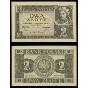 Poland, 2 zloty, 26.02.1936, DA