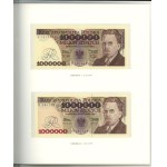 Poland, banknote booklet Polish circulating banknotes from 1975 - 1996.