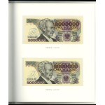 Poland, banknote booklet Polish circulating banknotes from 1975 - 1996.
