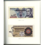Poland, banknote booklet Polish circulating banknotes from 1975 - 1996.