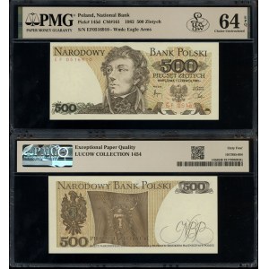 Polska, 500 złotych, 1.06.1982, EF
