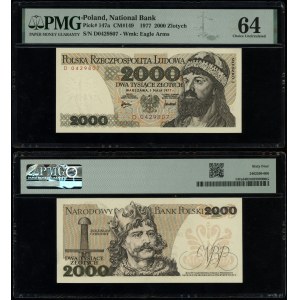 Polsko, 2 000 PLN, 1.05.1977, D